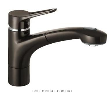 Змішувач для кухні з висувною лійкою KLUDI MX змішувач шоколад 399418262