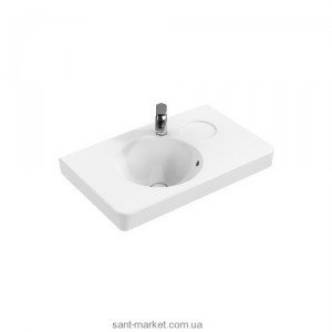 Раковина для ванной подвесная умывальник-столешница Villeroy&Boch коллекция Joyce белая 41078001