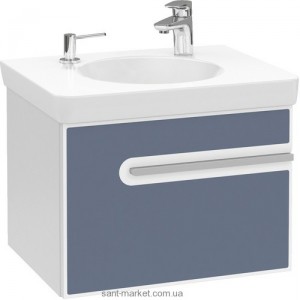 Тумба под раковину Villeroy&Boch Joyce подвесная 56.7x44.4x42 синяя B86100MK
