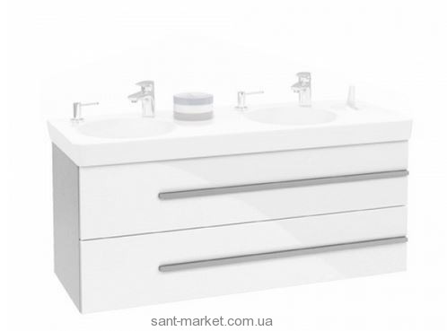 Тумба под раковину Villeroy&Boch Joyce подвесная 126.2x46.3x53.5 белая A86500DH