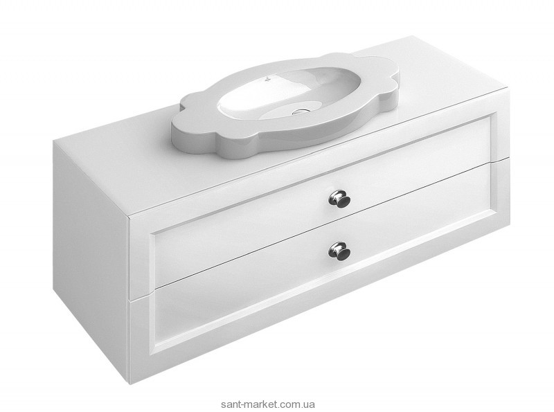 Тумба під раковину Villeroy & Boch La Belle підвісна 135x54х42 біла A58710DJ