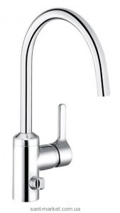 Змішувач для кухні Kludi Bingo Star змішувач з додатковим краном сталь 428369678