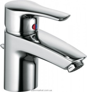 Смеситель для раковины однорычажный с донным клапаном Kludi коллекция Tercio хром 381760575