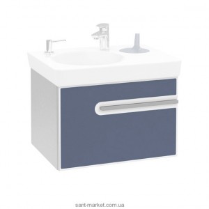 Тумба под раковину Villeroy&Boch Joyce подвесная 61.2x46.3x42 синяя B86200MK