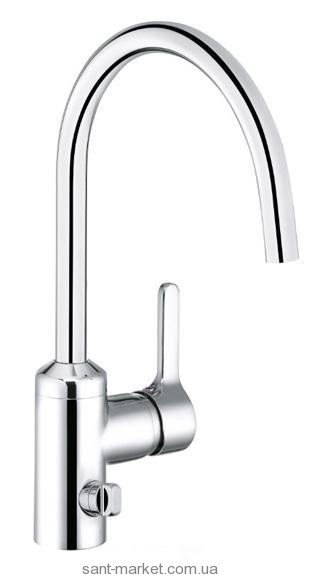 Смеситель для кухни Kludi Bingo Star однорычажный с дополнительным краном сталь 428369678