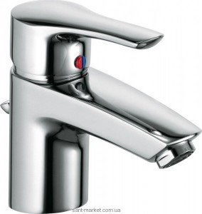 Смеситель для раковины однорычажный с донным клапаном Kludi коллекция Tercio хром 381760575