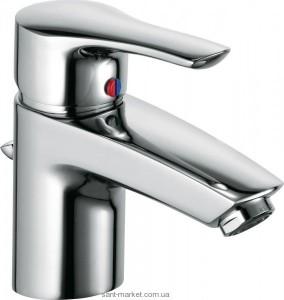 Змішувач для раковини одноважеля з донним клапаном Kludi колекція Tercio хром 381760575