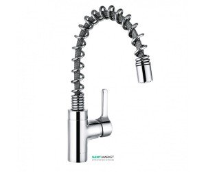 Смеситель для кухни с выдвижной лейкой Kludi Bingo Star однорычажный 28550578