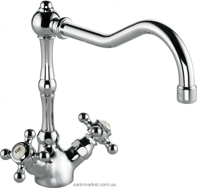 Смеситель для кухни Kludi Adlon двухвентильный ретростиль 516000520