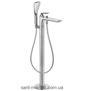 Смеситель однорычажный напольный (отдельностоящий) с душем Kludi коллекция Balance хром 525900575