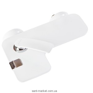 Змішувач одинважільний для ванни з коротким виливом Kludi колекція Balance хром / білий 524459175