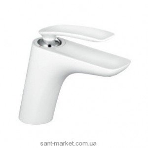 Змішувач для раковини одноважеля Kludi колекція Balance білий 520269175
