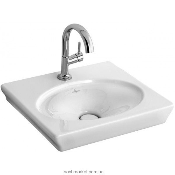 Раковина для ванной на тумбу Villeroy&Boch коллекция La Belle белая 7324G0R1