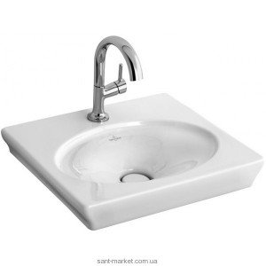 Раковина для ванної на тумбу Villeroy & Boch колекція La Belle біла 7324G0R1