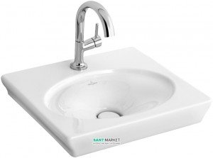 Раковина для ванной на тумбу Villeroy&Boch коллекция La Belle белая 732450R2