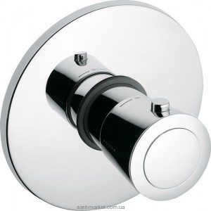 Смеситель для душа встраиваемый с термостатом Kludi коллекция Joop! хром 557190505