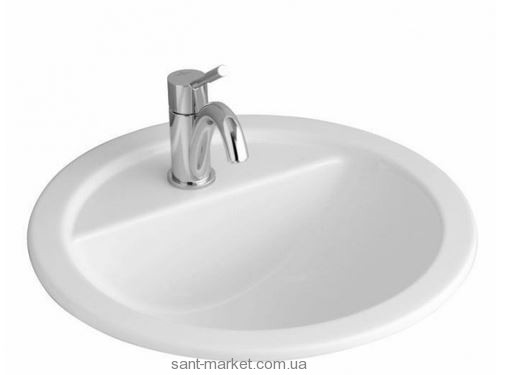 Раковина для ванной встраиваемая Villeroy&Boch коллекция Loop&Friends белая 51404001