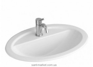 Раковина для ванной встраиваемая Villeroy&Boch коллекция Loop&Friends белая 51555101