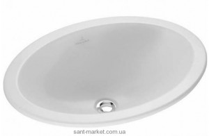 Раковина для ванной встраиваемая Villeroy&Boch коллекция Loop&Friends белая 615530R1