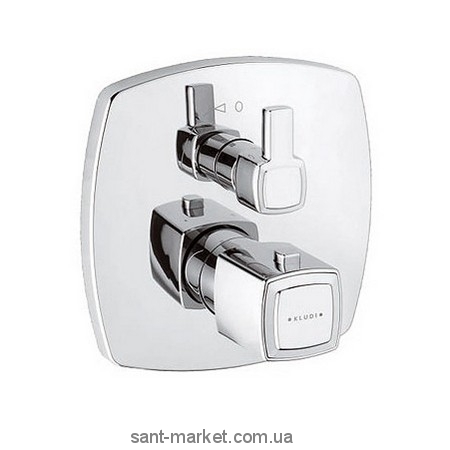 Смеситель с термостатом скрытый (встраиваемый) Kludi коллекция Q-Beo хром 508350542