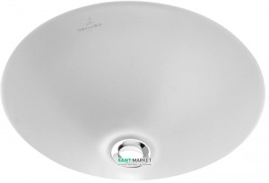 Раковина для ванной встраиваемая Villeroy&Boch коллекция Loop&Friends белая 61803301