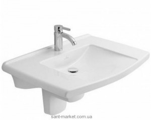 Раковина для ванної підвісна Villeroy & Boch колекція Lifetime біла 51748101