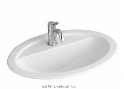 Раковина для ванной встраиваемая Villeroy&Boch коллекция Loop&Friends белая 51556101