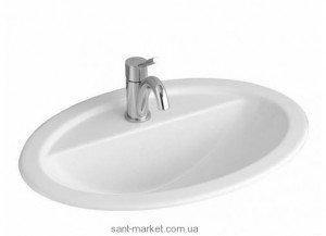 Раковина для ванной встраиваемая Villeroy&Boch коллекция Loop&Friends белая 51556101