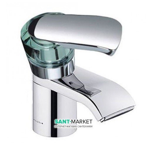 Смеситель для раковины однорычажный каскадный Kludi коллекция Joop! хром/хрусталь 55030H775