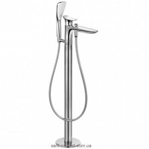 Змішувач одинважільний на підлогу (окремо) з душем Kludi колекція Ambienta хром 535900575