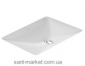 Раковина для ванной встраиваемая Villeroy&Boch коллекция Loop&Friends белая 61632001