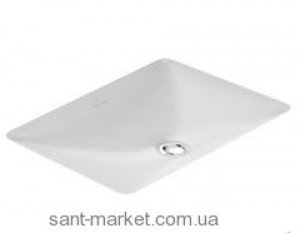 Раковина для ванной встраиваемая Villeroy&Boch коллекция Loop&Friends белая 61632001