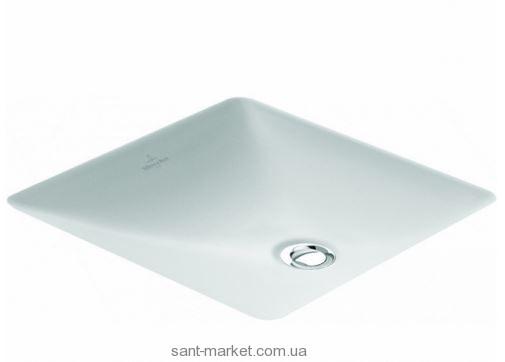 Раковина для ванной встраиваемая Villeroy&Boch коллекция Loop&Friends белая 61621001