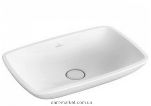 Раковина для ванной накладная Villeroy&Boch коллекция Loop&Friends белая 51540101