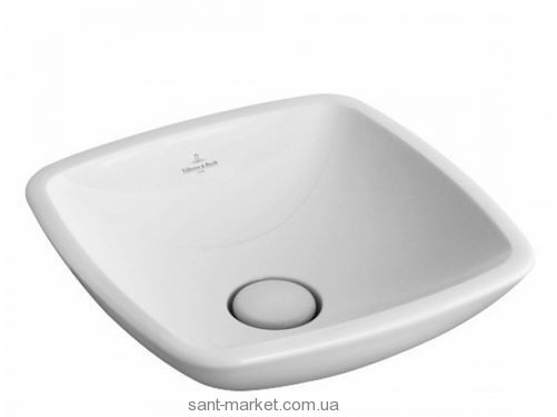 Раковина для ванной накладная Villeroy&Boch коллекция Loop&Friends белая 51490101