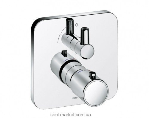 Змішувач для душа вбудований із термостатом Kludi колекція Esprit хром 568350540