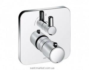 Смеситель для душа встраиваемый с термостатом Kludi коллекция Esprit хром 568350540