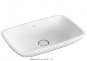 Раковина для ванної накладна Villeroy & Boch колекція Loop & Friends біла 51540101