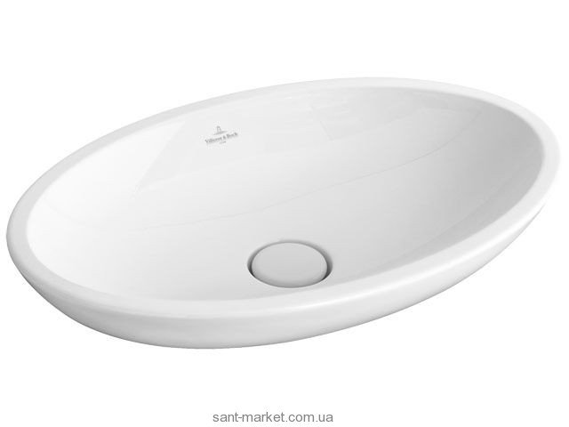 Раковина для ванной накладная Villeroy&Boch коллекция Loop&Friends белая 51511101