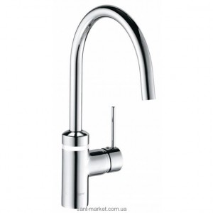 Смеситель для кухни Kludi E2 однорычажный хром-белый 568099140