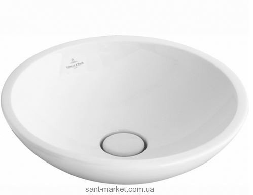 Раковина для ванної накладна Villeroy & Boch колекція Loop & Friends біла 514800R1