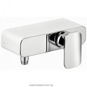 Смеситель для душа настенный однорычажный Kludi коллекц Esprit хром/белый 567149140