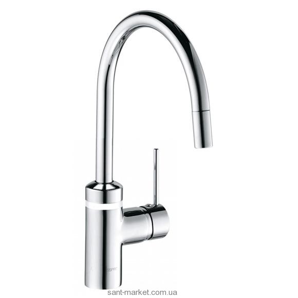 Змішувач для кухні Kludi E2 змішувач білий-хром 568519140