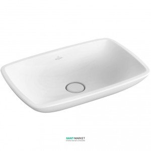 Раковина для ванной накладная Villeroy&Boch коллекция Loop&Friends белая 515400R1