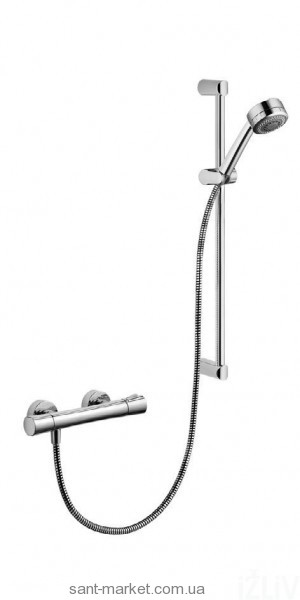 Душевой гарнитур с термостатическим смесителем Shower-Duo 2S 60см Kludi Zenta 6057605-00