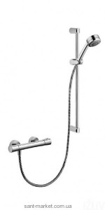 Душевой гарнитур с термостатическим смесителем Shower-Duo 2S 60см Kludi Zenta 6057605-00