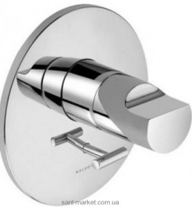 Смеситель с термостатом скрытый (встраиваемый) Kludi коллекция New Waves хром 576500575