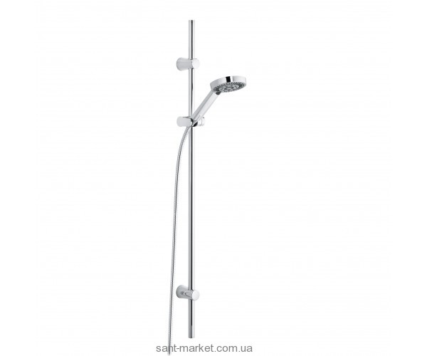 Душовий гарнітур зі штангою Kludi колекція A-Qa хром 6209605-00