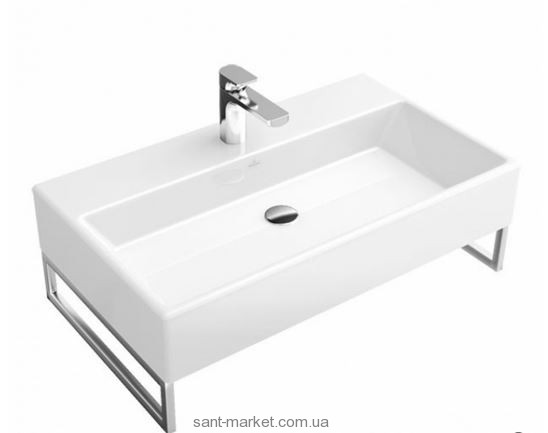 Раковина для ванної підвісна з вішалкою Villeroy & Boch колекція Memento біла 51338G01