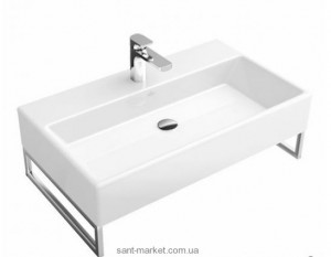 Раковина для ванной подвесная с вешалкой Villeroy&Boch коллекция Memento белая 51338101